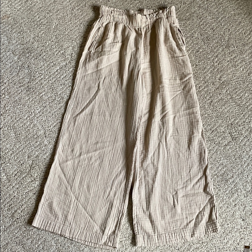 GAP Light Beige Chinos Beach Pants - Picture 6 of 9